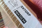 Ektorp Armchair Cover light grey
