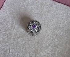 Pandora flower charm excellent condition fully hallmarked