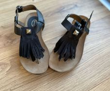 Orthopedic, leather, sandals, 35 size