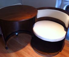 20's Style side Table with Secret chair