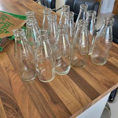 Milk bottles