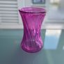 Pink glass Vase Image 3