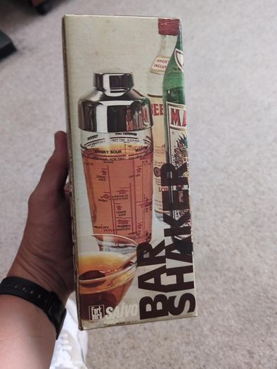 vintage cocktail shaker