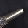 Antique crystal and silver vase Image 6