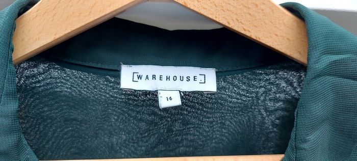 Green Dress, Warehouse, size 14