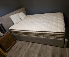 Bed and mattress