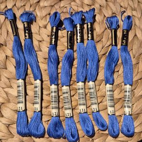 Embroidery Cotton - Anchor 131 "Dark Delft"