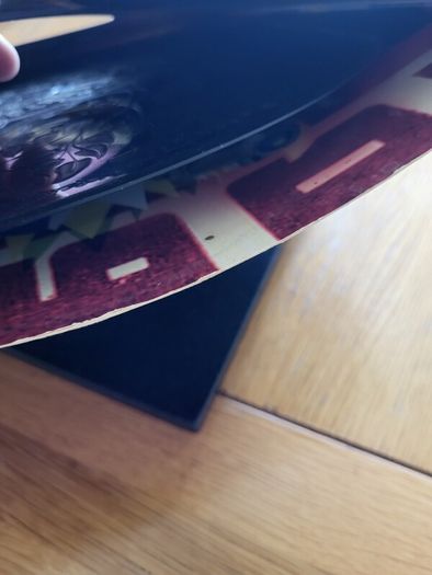 Vee 187 embossed 12 inch vinyl