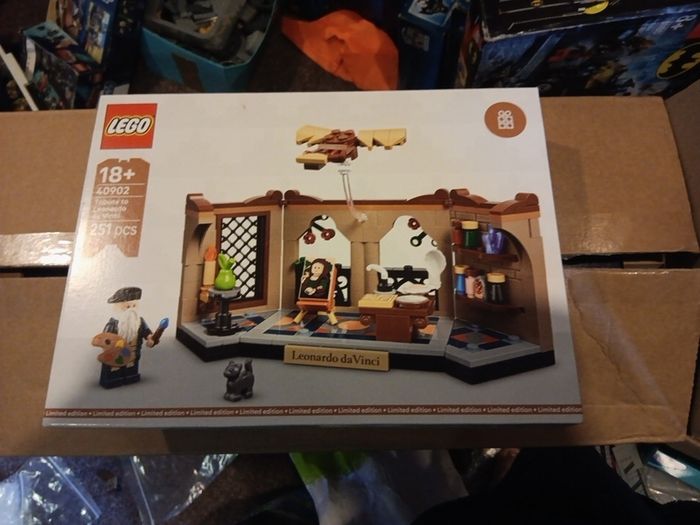 Lego Limited Edition 40902 Tribute to Leonardo da Vinci