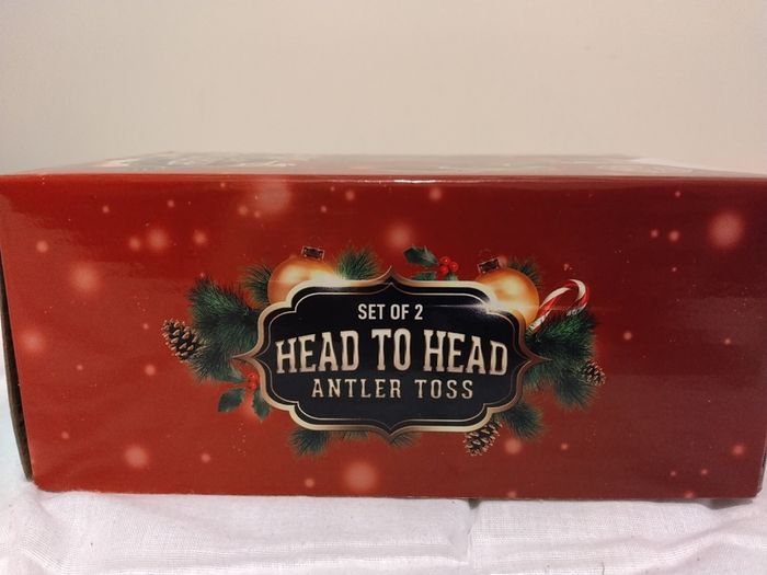 Head to Head Inflatable Reindeer Antler Toss Game NEW IN BOX