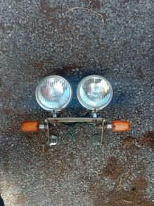 motorbike headlights and indicators