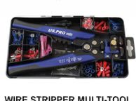 main image for ad US PRO Tools Auto Wire Stripper, Cutter, Terminal Crimper &amp; Terminal Set 6830