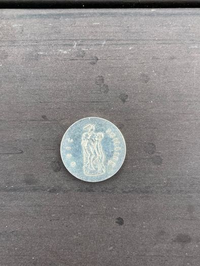 Silver Padraig Pearse commemorative coin 1966 one schilling