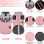 Poseca Dog Coat 3-in-1 Waterproof Winter Jacket with Built-in Harness - Brand New Image 2