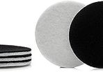 Glass Polish 11006 GP-PRO Felt Polishing Pads for Polishing Glass, Plastic, Metal, Marble - 50mm - Pack of 5