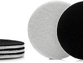Glass Polish 11007 GP-PRO Felt Polishing Pads for Polishing Glass, Plastic, Metal, Marble - 75mm - Pack of 5 Pads