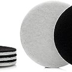 Glass Polish 11007 GP-PRO Felt Polishing Pads for Polishing Glass, Plastic, Metal, Marble - 75mm - Pack of 5 Pads