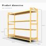 Shoe Rack, 4 Tier Bamboo Shoe Racks Storage Organizer Image 4