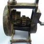 Vintage Diecast Pencil Sharpeners x3 Clock, Spinning Wheel & Playme Piano Image 10
