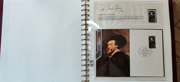 Paul Rubens 55 Pages Stamps Album World Collection