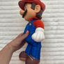 Nintendo The Super Mario Bros. Movie Mario Poseable Plush approx. 14 Vinyl Head Used Please see pictures Image 4