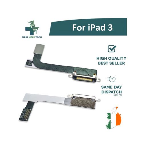 For iPad 3 A1416 A1430 A1403 Replacement Charging Dock Port Connector Flex Cable - FHT02IPDCP
