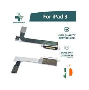 For iPad 3 A1416 A1430 A1403 Replacement Charging Dock Port Connector Flex Cable - FHT02IPDCP