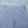 Grey slim fit cropped trousers Image 5