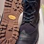 Toms Black Leather Boots Image 5