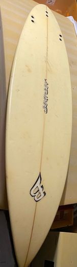 old surfboard