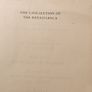 The Civilisation Of The Renaissance By  Jacob Burckhardt. Published By Phaidon Press Copyright Edition Hardback 1944 In Good Condition.  See Photos For Same. Image 7