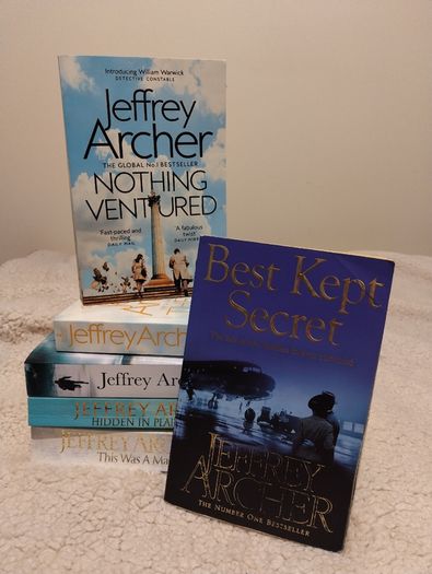 Jeffrey Archer thriller books