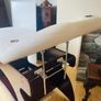 Massage Table with Solid Mahogany Base Image 2