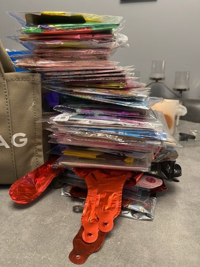 124 Foil Baloons - unused