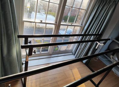Professional Dual-Bar Ballet Barre x2