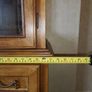 glass wooden cabinet Image 4