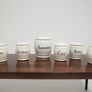 20th Century Set of 6 Antique Cream Pottery Storage Jars, 1900s. Image 2