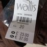 Wallis Brown Blouse. S.20   B.N.W.T. Image 5