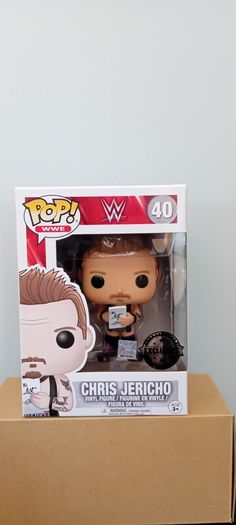 Funko Popl: WWE Chris Jericho Exclusive (Purple Boots) W/Protector