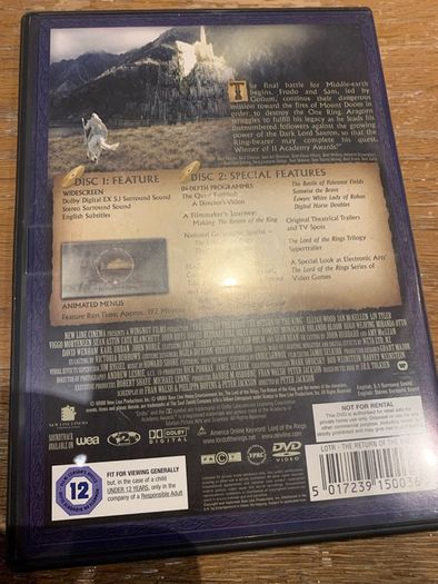 The Lord of the Rings: The Return of the King (2 Disc Edition )