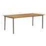 9 Piece Outdoor Dining Set Solid Acacia Wood and Steel Image 6