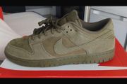 Nike Dunk Green Suede Size 10 Brand New
