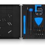 Essential Electronics Toolkit, Basic tool-set with 16 precision bits (4 mm), magnetic screwdriver & opening tools for electronic devices Image 2