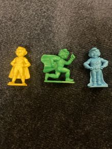 Vintage 80's Kelloggs Snap Crackle and Pop Rice Krispies Figures