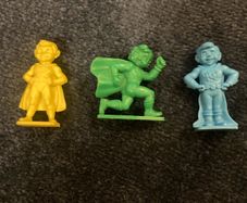 Vintage 80's Kelloggs Snap Crackle and Pop Rice Krispies Figures