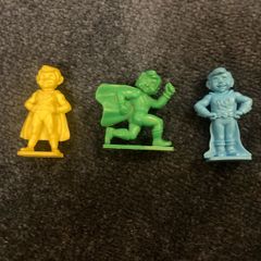 Vintage 80's Kelloggs Snap Crackle and Pop Rice Krispies Figures