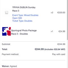 Tryka Mixed Doubles 500