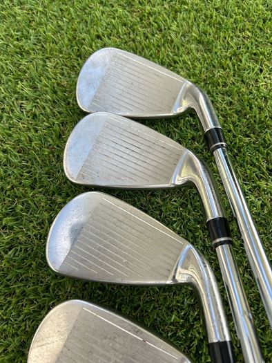 Full set of left handed golf clubs