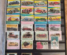Large stamp albums collection