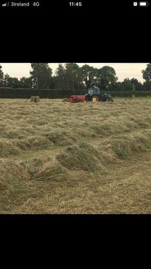 Small square bales of hay